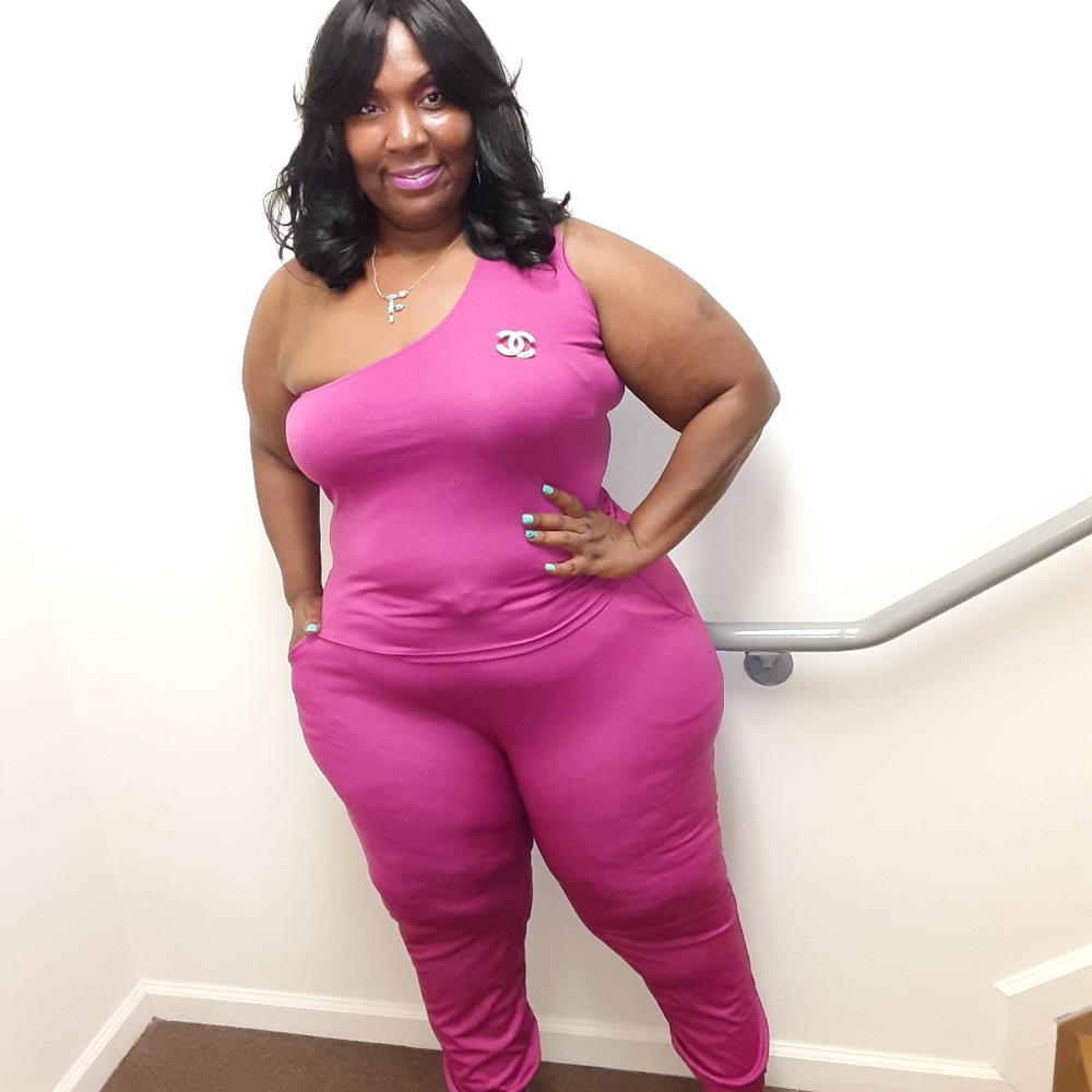 🆕️Plum Bodycon Set Plus Size (2)